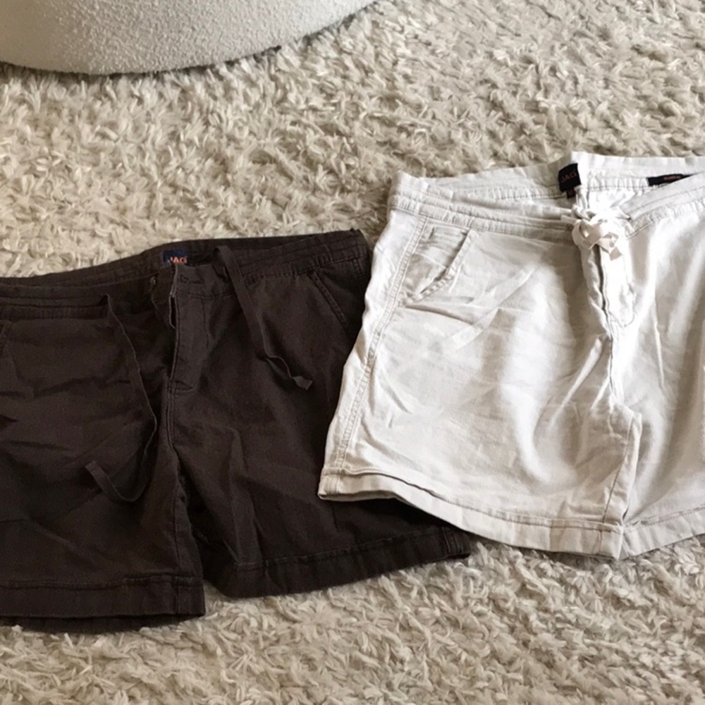 Jag Jeans Brown and Beige Shorts